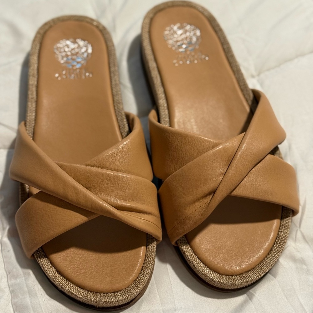 Vince Camuto Krissamel Sandstone Slides